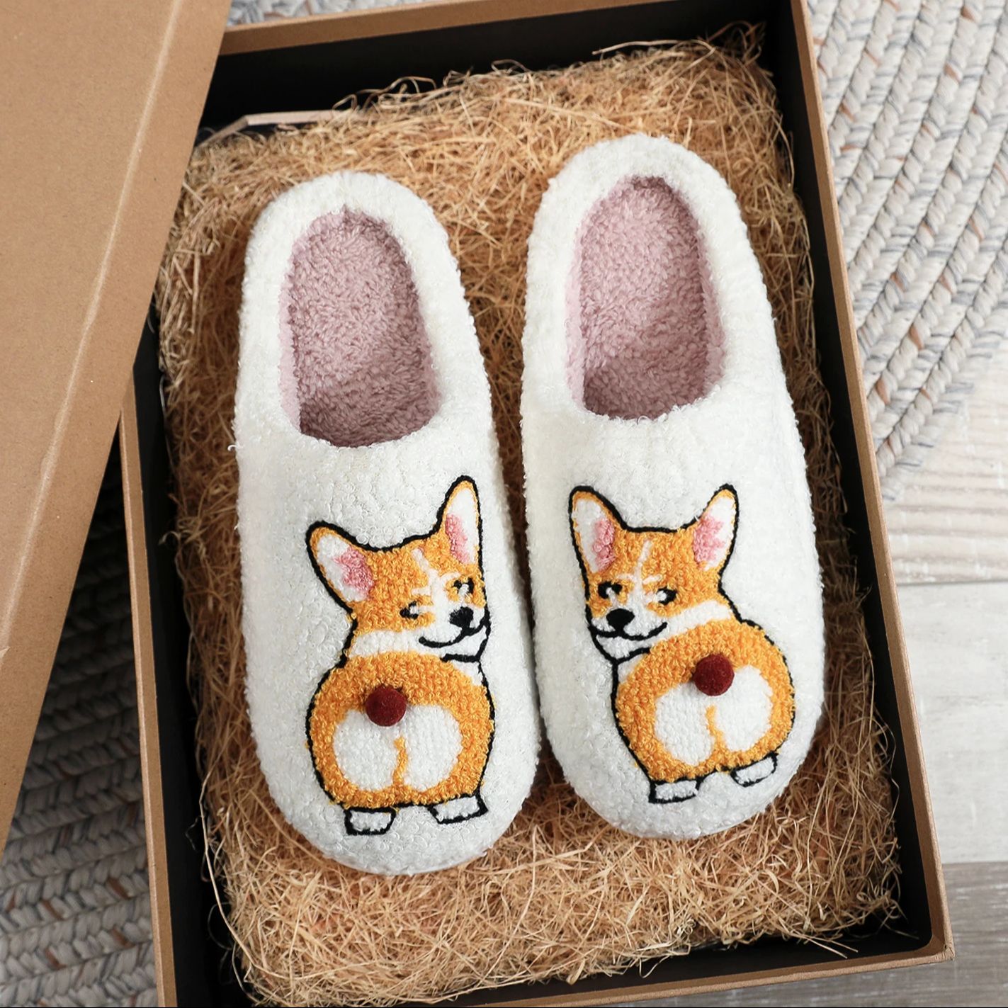 Women'S Shoes Hush Puppies - SHAJI – pantoufles en coton brodé