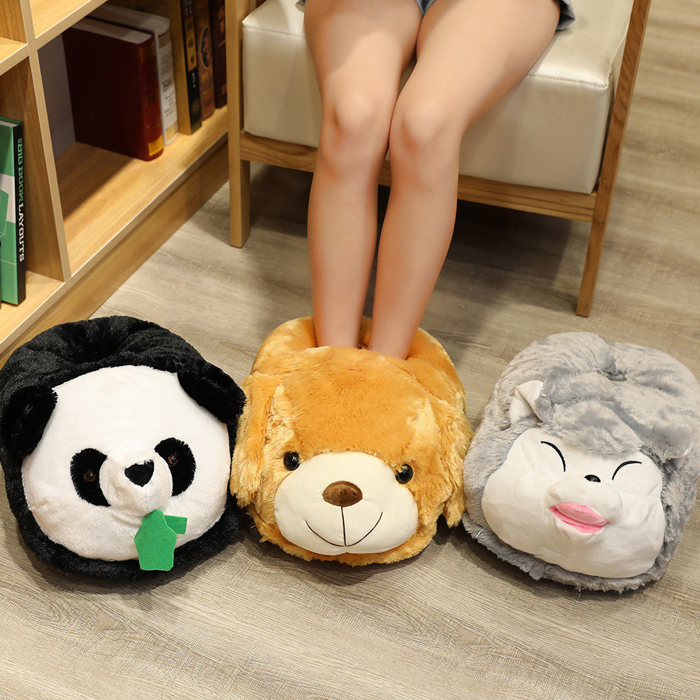 Women Shoes For Big Feet - Chaussons de dessin animé Big Feet