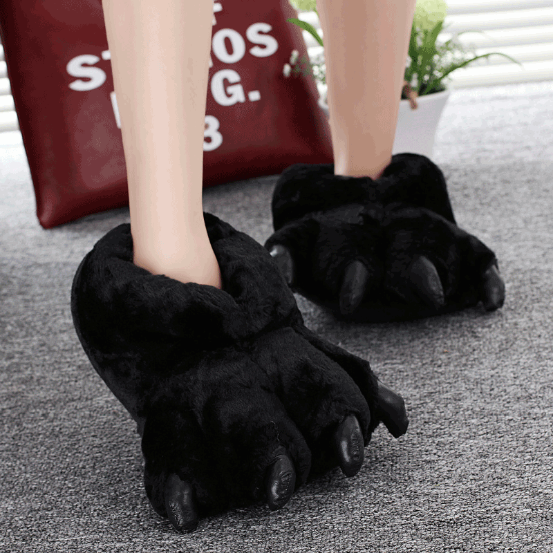 Women Shoes Size To Men - Taille 35-43 noir Animal patte chaussures