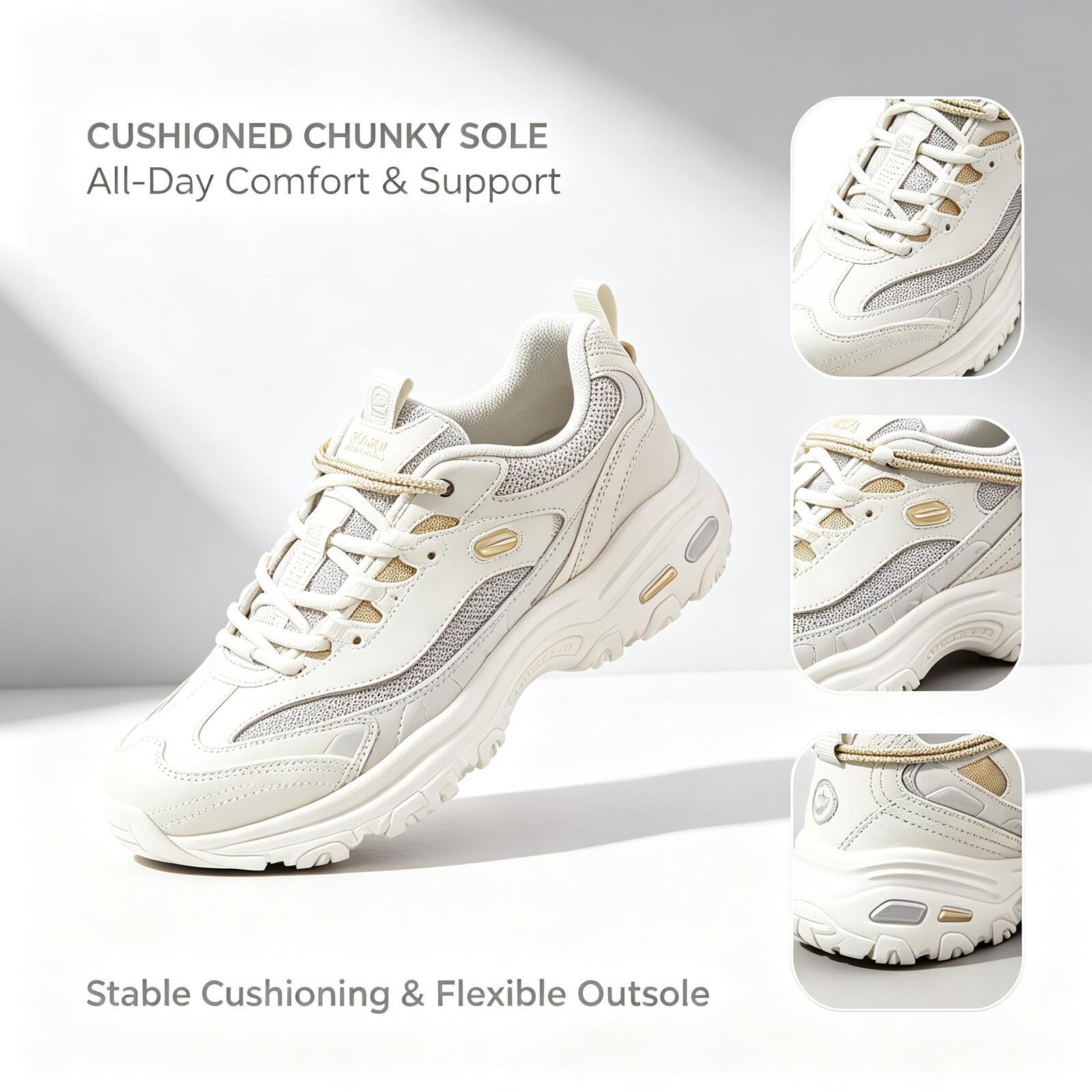 Women Shoes Hong Kong - Skechers Nouvelles chaussures D'Lites 1.0 Panda