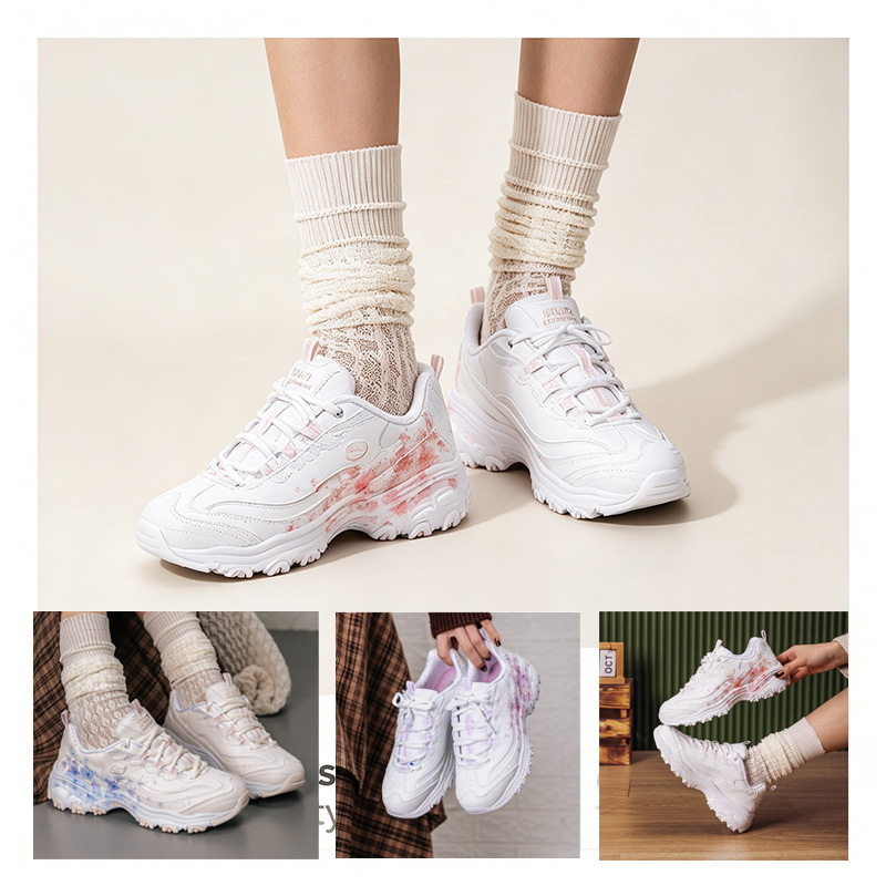 Women Shoes Hong Kong - Skechers – baskets à plateforme Panda