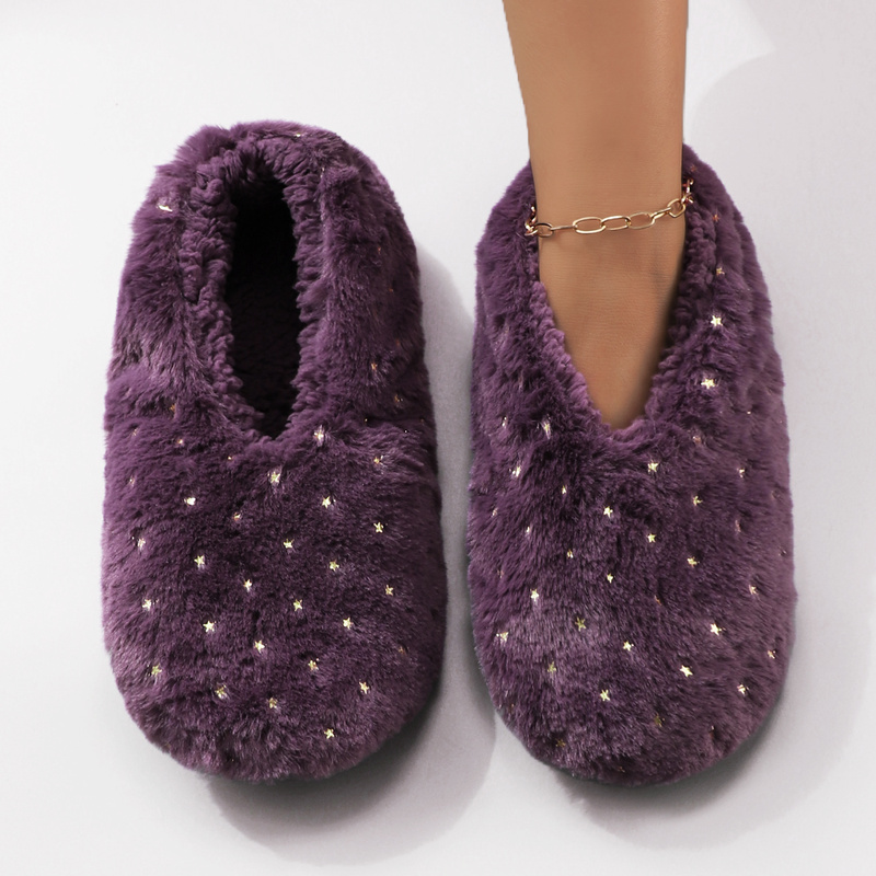 Chaussons d'intérieur chauds e - Women Shoes Winter avis et prix