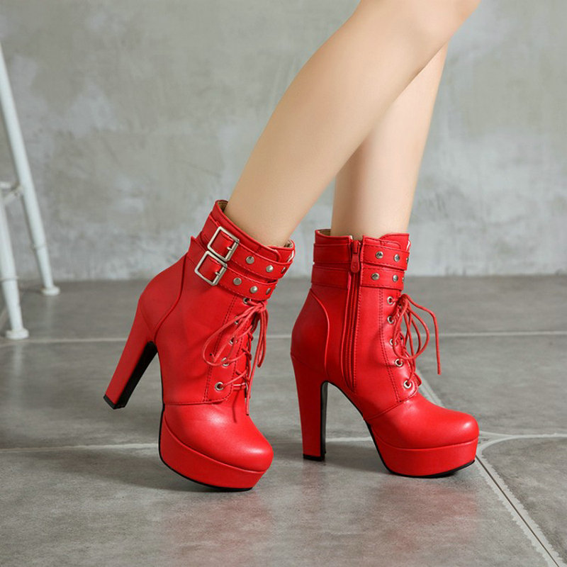 Bottines à talons hauts pour f - Women Shoes For Big Feet avis et prix