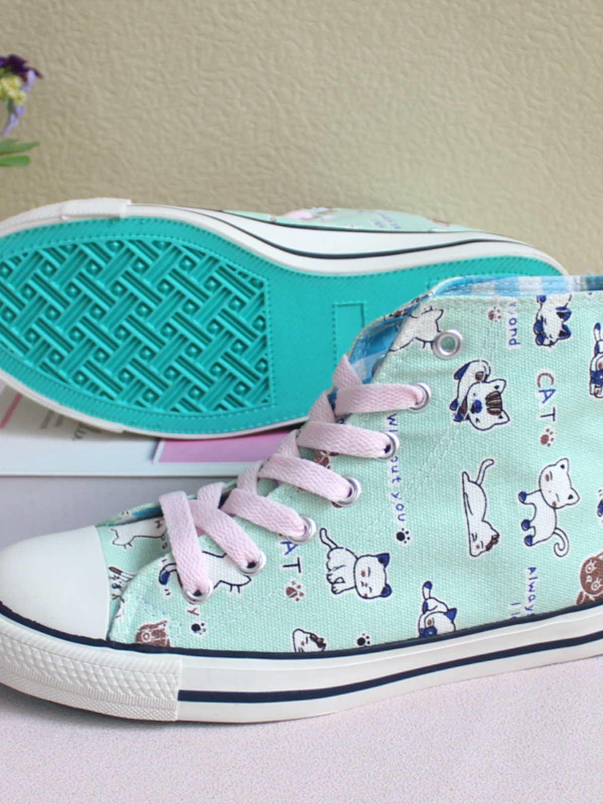 Dessin animé peint à la main n - Women'S Shoes Hands Free avis et prix